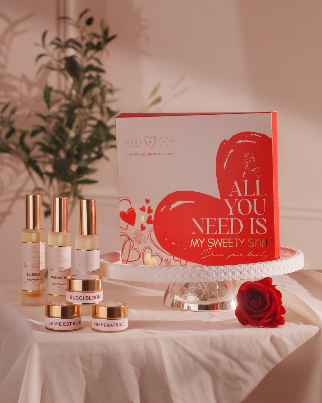 Pack Saint-Valentin personnalisé